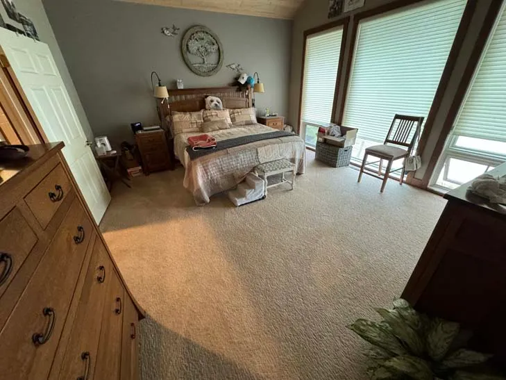 An image of a newly cleaned living room